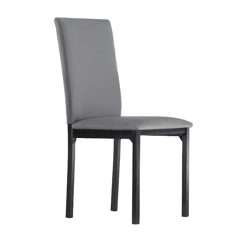 Sedia da pranzo imbottita in metallo Espresso (set da 2)