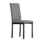 Sedia da pranzo imbottita in metallo Espresso (set da 2)
