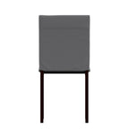 Sedia da pranzo imbottita in metallo Espresso (set da 2)