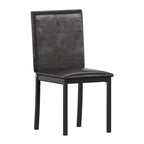 Sedia da pranzo imbottita in metallo Espresso (set da 2)
