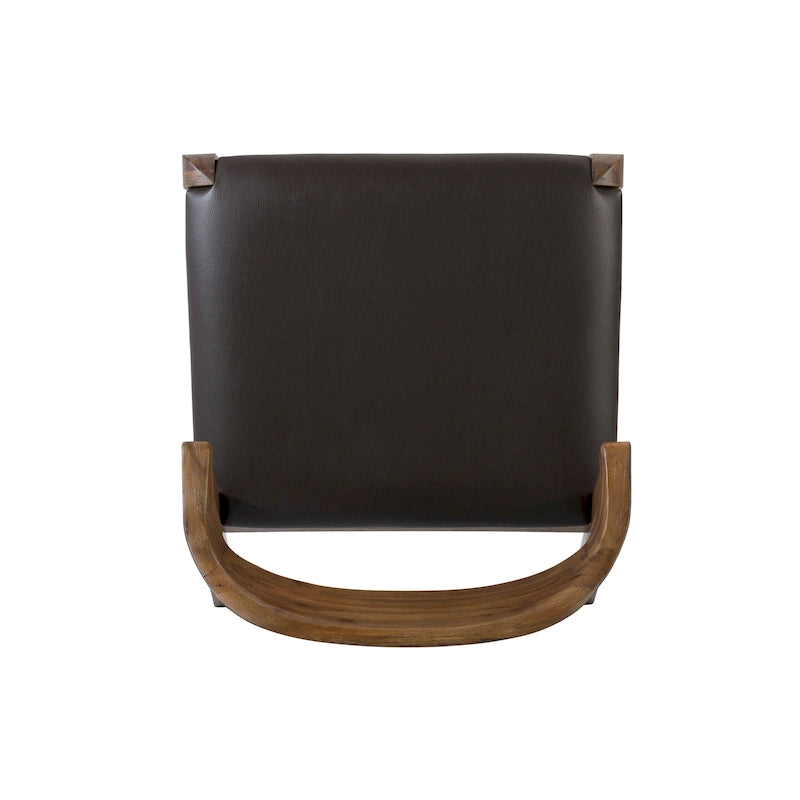 Sedia da pranzo in legno stile Mid-Century