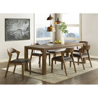 Sedia da pranzo in legno stile Mid-Century