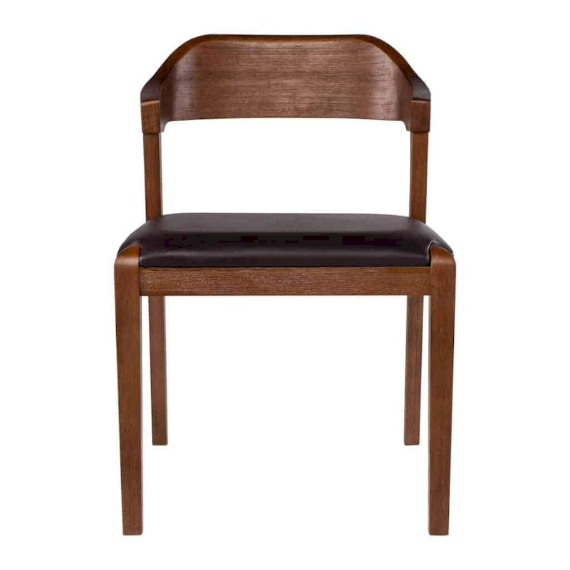 Sedia da pranzo in legno stile Mid-Century