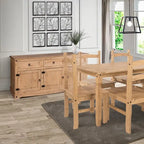 Credenza/Madia rustica in legno 65