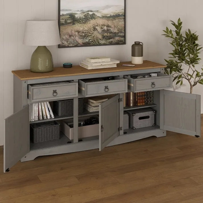 Credenza/Madia rustica in legno 65