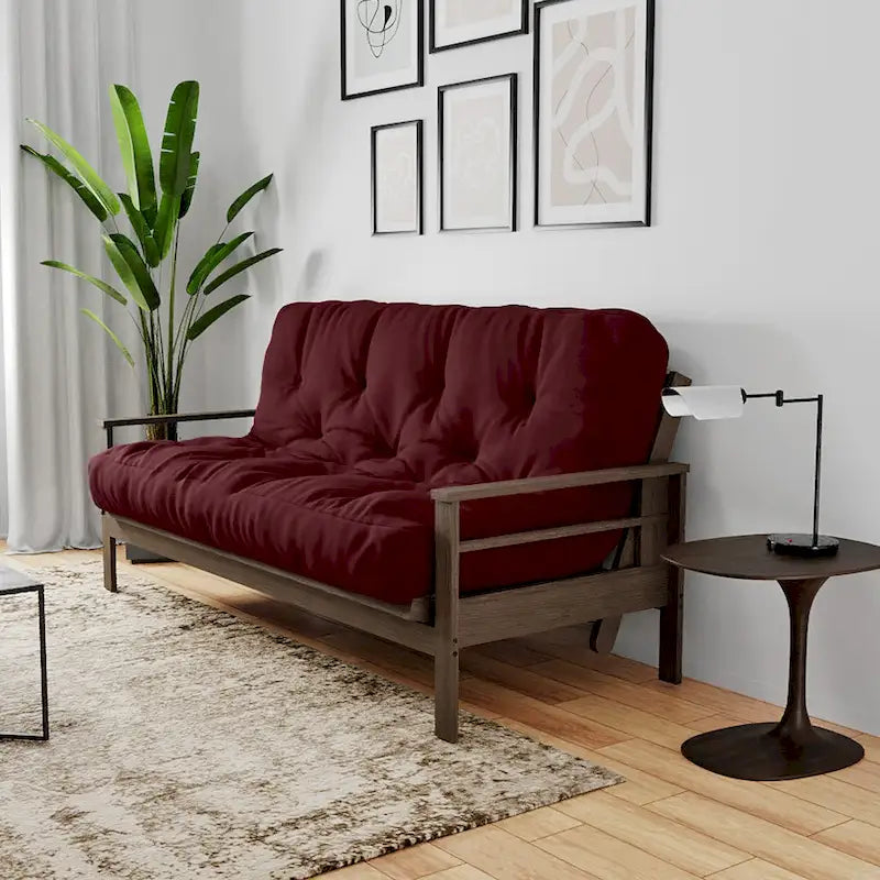 Materasso futon matrimoniale in memory foam da 8 pollici