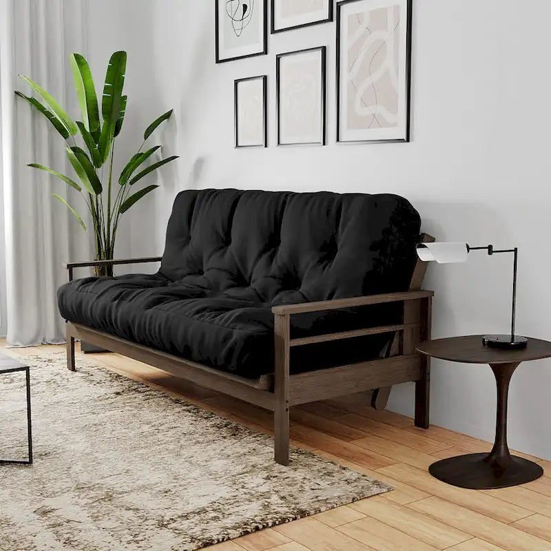 Materasso futon matrimoniale in memory foam da 8 pollici