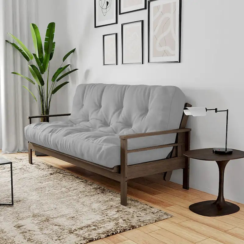 Materasso futon matrimoniale in memory foam da 8 pollici