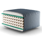 Materasso futon matrimoniale in memory foam da 8 pollici