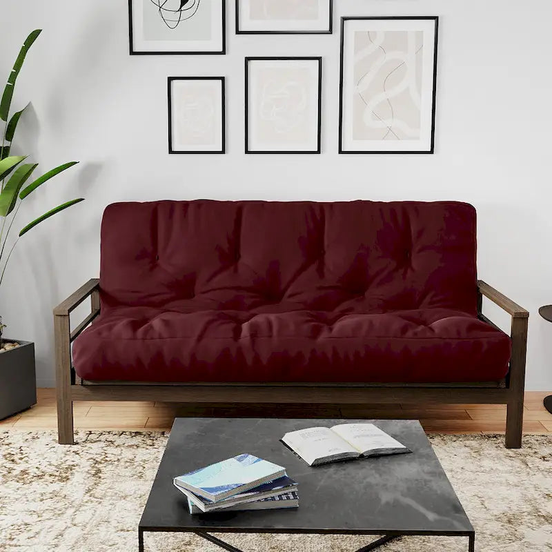 Materasso futon matrimoniale in memory foam da 8 pollici