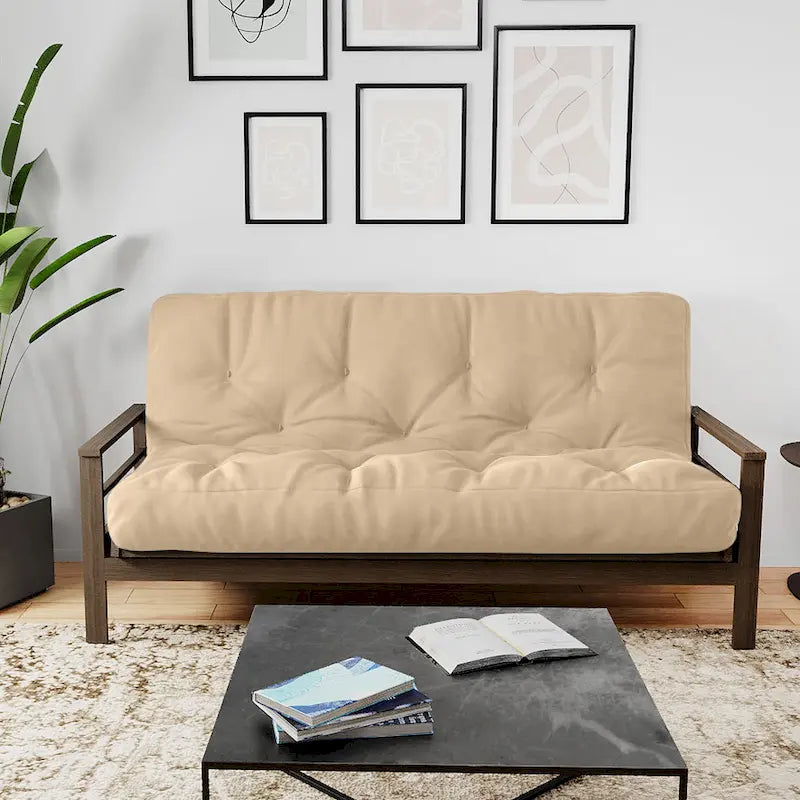 Materasso futon matrimoniale in memory foam da 8 pollici