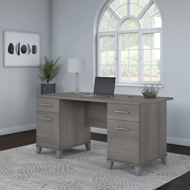 Scrivania da ufficio 60W con cassetti