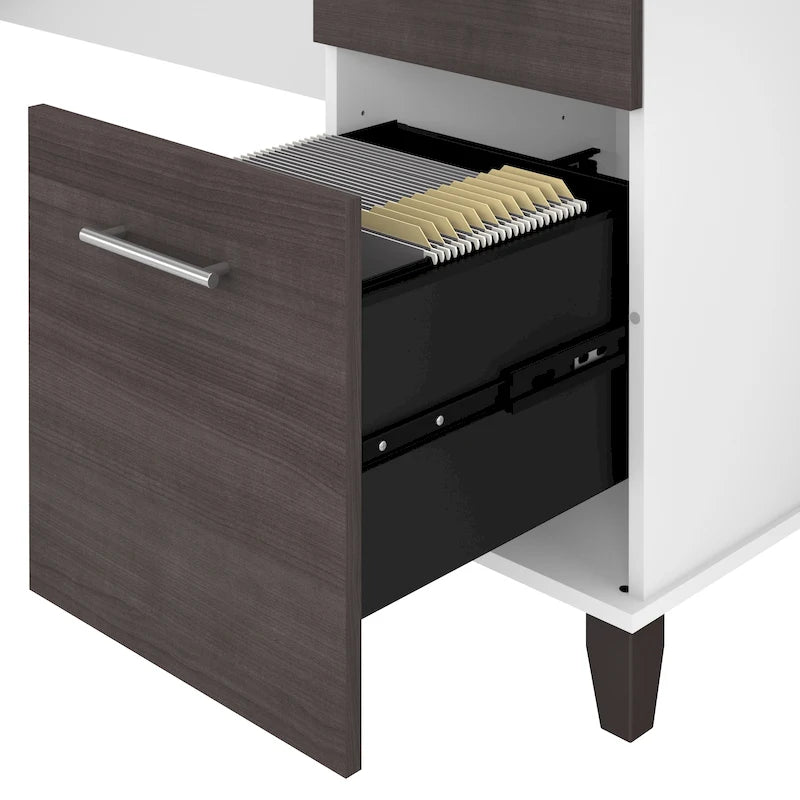 Scrivania da ufficio 60W con cassetti