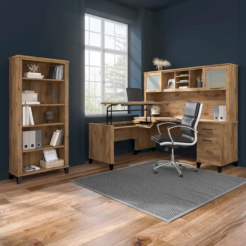 Scrivania da ufficio 60W con cassetti