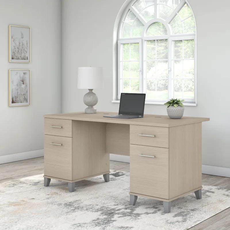 Scrivania da ufficio 60W con cassetti