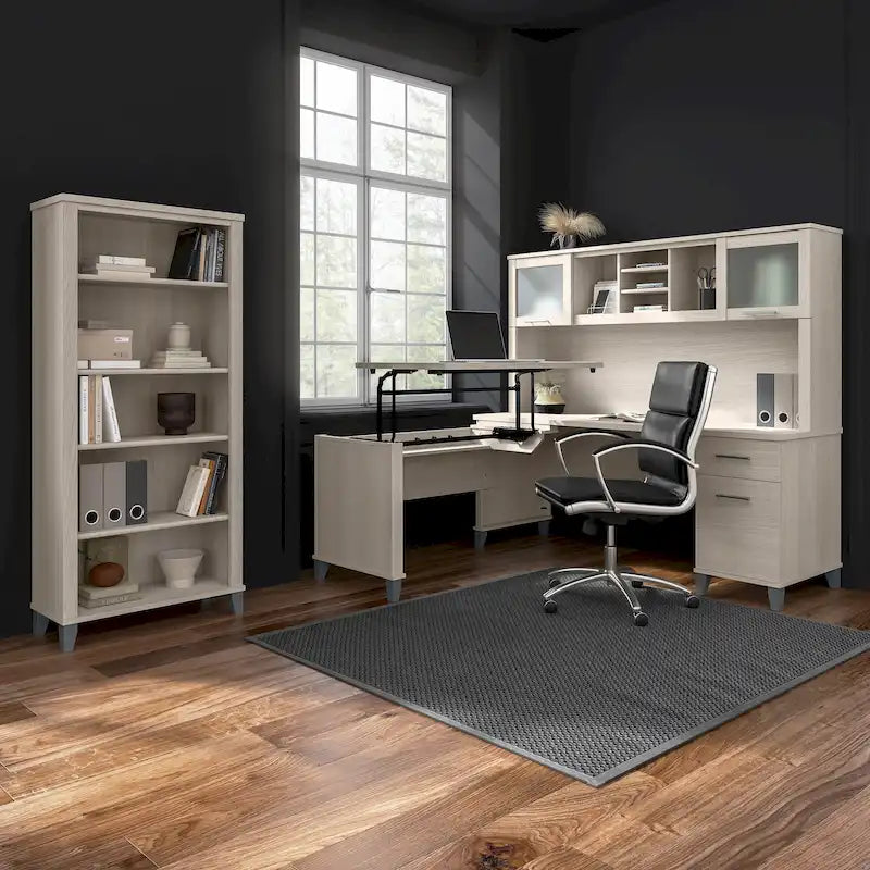 Scrivania da ufficio 60W con cassetti