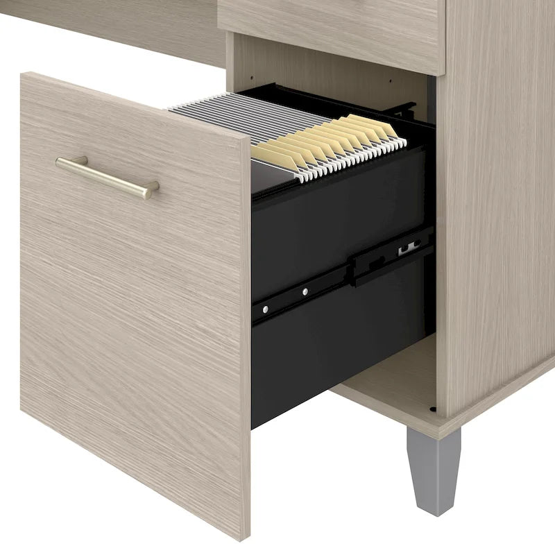 Scrivania da ufficio 60W con cassetti