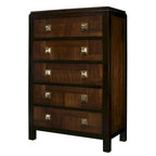 Sigh Rustic Walnut Solid Wood 3-piece Bedroom Set