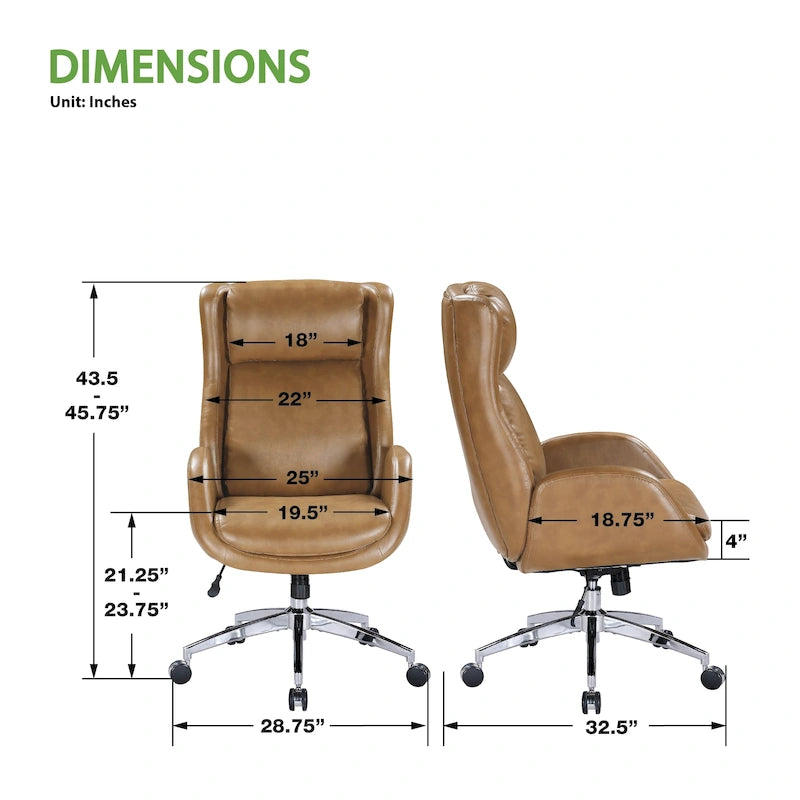 Sedia da ufficio in similpelle