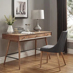 Aksel Wood 3-drawer Writing Desk by  Modern