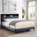 Rosdale Grey Upholstered Storage Bed w/ USBs by 