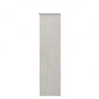 Armadio alto in rovere espresso con ante - 31.38L x 16.30W x 61.14H