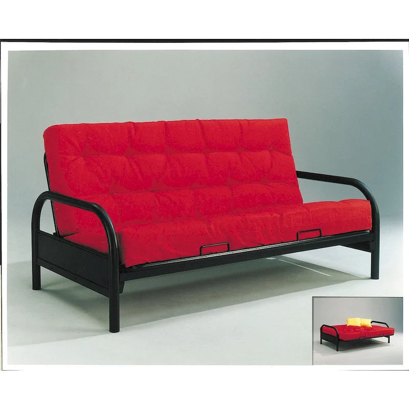 Telaio regolabile per futon, metallo nero