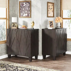 Credenza grande, mobile buffet vintage per cucina e sala da pranzo