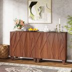 Credenza grande, mobile buffet vintage per cucina e sala da pranzo