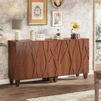 Credenza grande, mobile buffet vintage per cucina e sala da pranzo