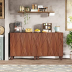 Credenza grande, mobile buffet vintage per cucina e sala da pranzo