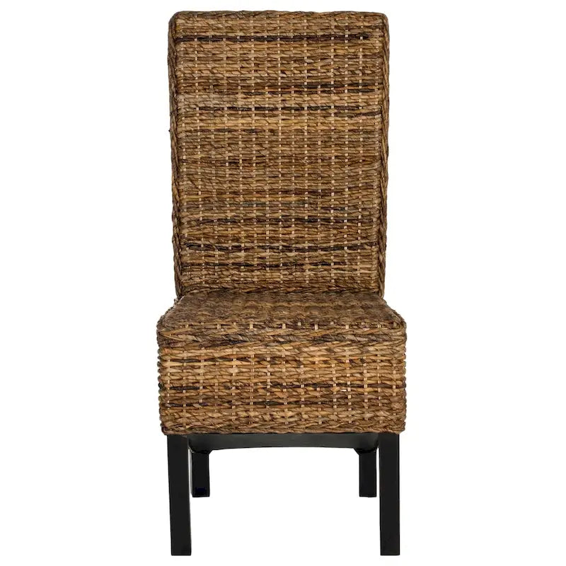  Candy Natural Wicker Dining Chair (Set of 2) - 19 W x 22 D x 41 H - 19Wx22Dx41H