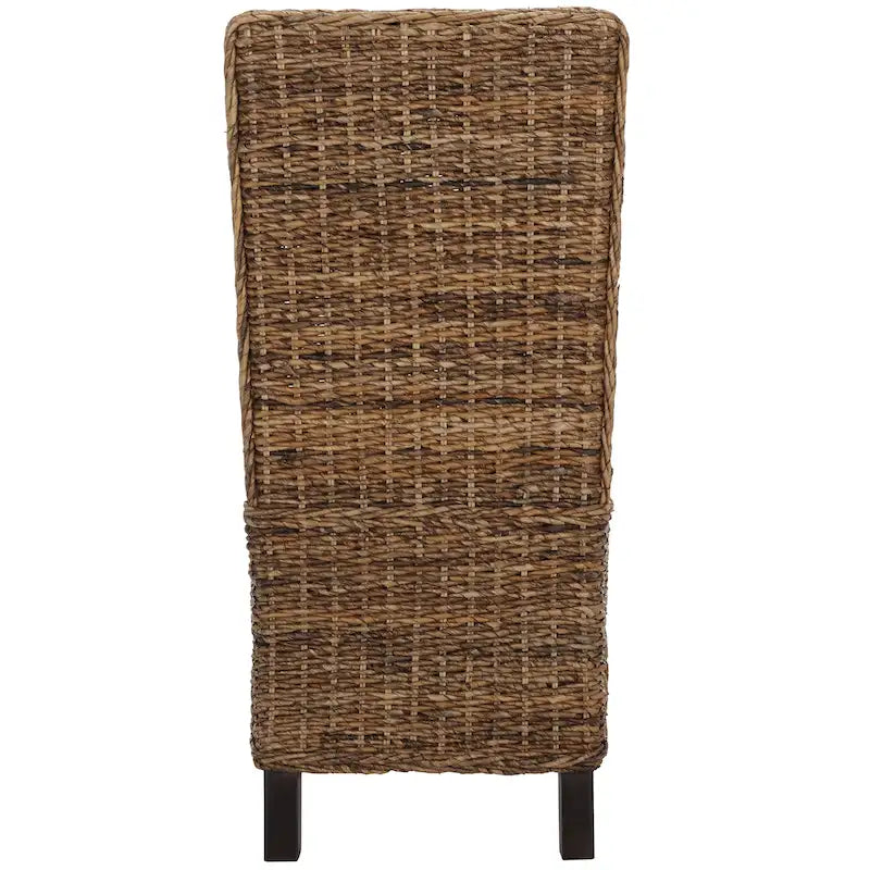 Sedia da pranzo in vimini naturale (set di 2) - 19 L x 22 P x 41 A - 19Lx22Px41A