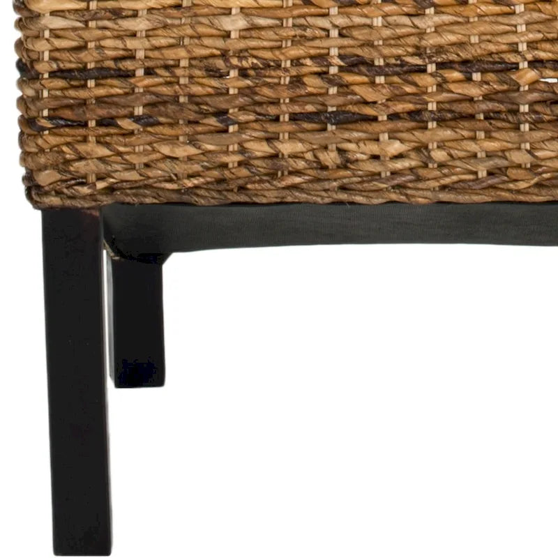 Sedia da pranzo in vimini naturale (set di 2) - 19 L x 22 P x 41 A - 19Lx22Px41A