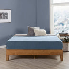 Struttura letto a piattaforma Grand in legno massello da 12 pollici
