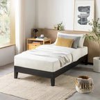 Struttura letto a piattaforma Grand in legno massello da 12 pollici