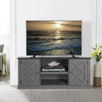Mobile porta TV effetto legno grezzo per TV fino a 60", larghezza 54"