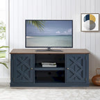 Mobile porta TV effetto legno grezzo per TV fino a 60", larghezza 54"