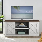 Mobile porta TV effetto legno grezzo per TV fino a 60", larghezza 54"