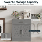 Credenza a Buffet, Mobile Contenitore da Cucina