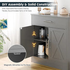 Credenza a Buffet, Mobile Contenitore da Cucina