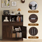 Credenza a Buffet, Mobile Contenitore da Cucina