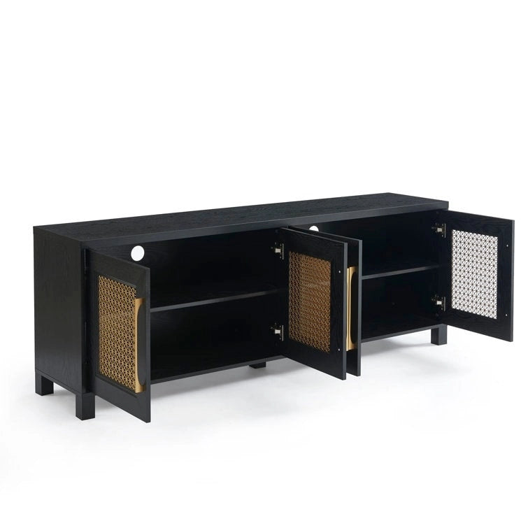 69,5 Mobile TV in legno Porta TV per media center