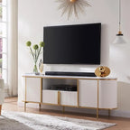 Mobile TV di Lusso Moderno, Centro Intrattenimento, con Top Effetto Marmo