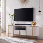 Mobile TV di Lusso Moderno, Centro Intrattenimento, con Top Effetto Marmo